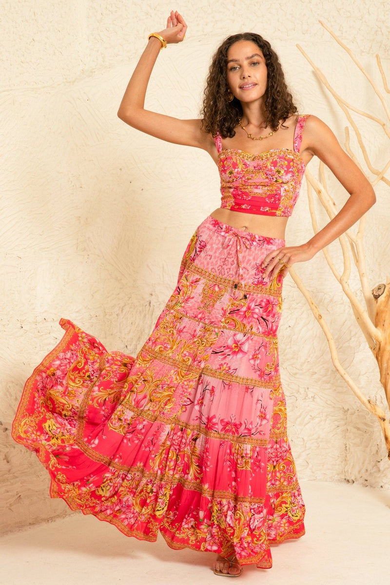 スオリ レディース スカート ボトムス Midi skirt