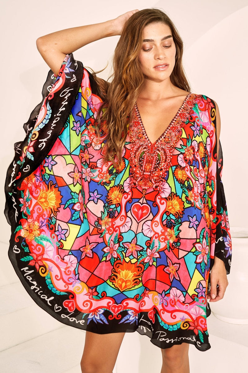 DREAMY CUPID KAFTAN DRESS – Czarina USA