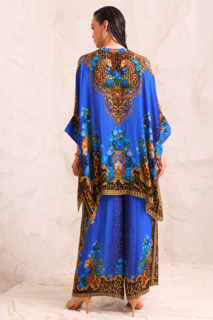 Blue Leopardess Co - ord Set - Czarina