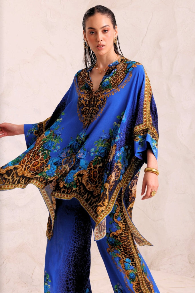 Blue Leopardess Co - ord Set - Czarina