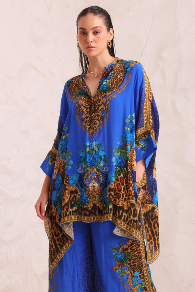 Blue Leopardess Co - ord Set - Czarina