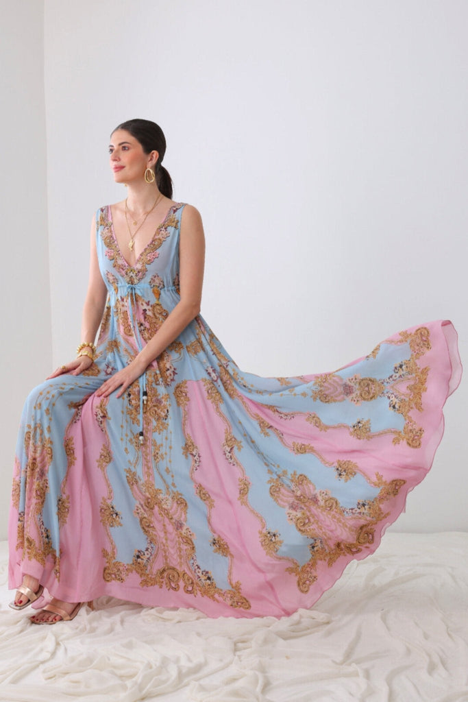 DUSK TILL DAWN MAXI DRESS - Czarina