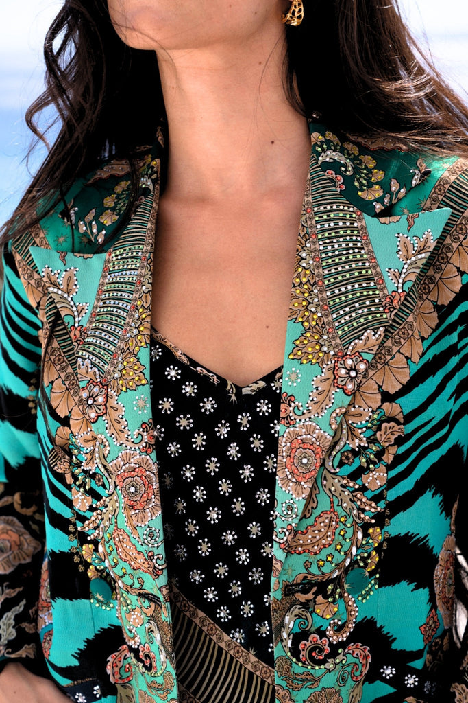 EMERALD EMPRESS BLAZER - Czarina