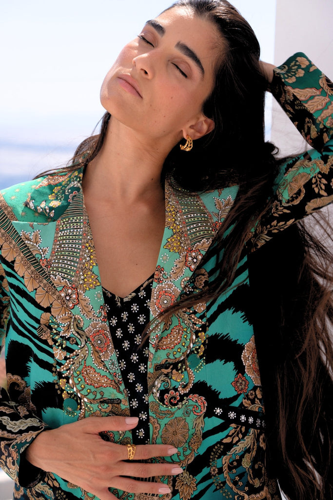 EMERALD EMPRESS BLAZER - Czarina