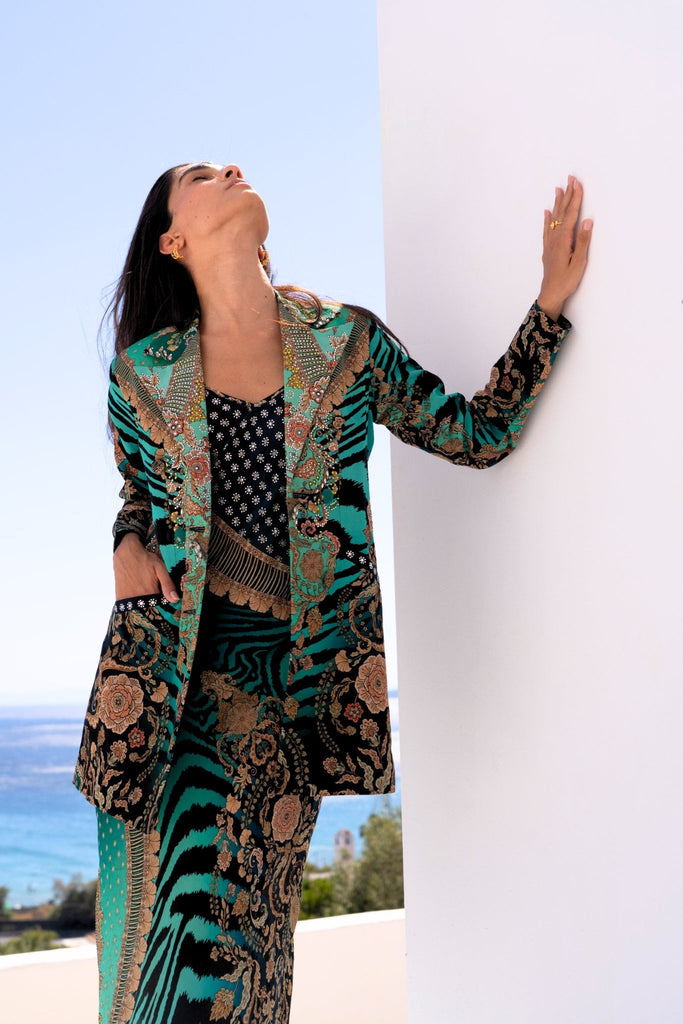 EMERALD EMPRESS BLAZER - Czarina