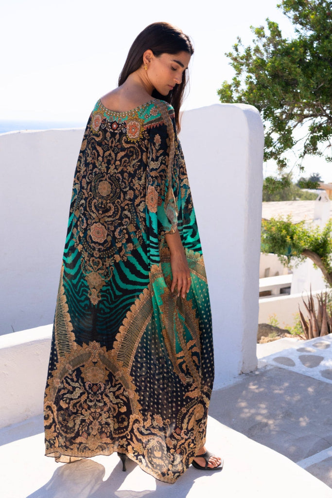 EMERALD EMPRESS RN LONG KAFTAN - Czarina