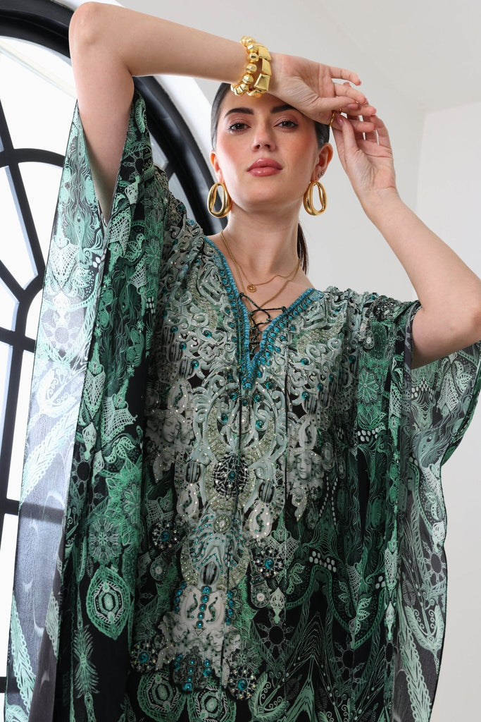 EMERALD OASIS MEDIUM KAFTAN - Czarina