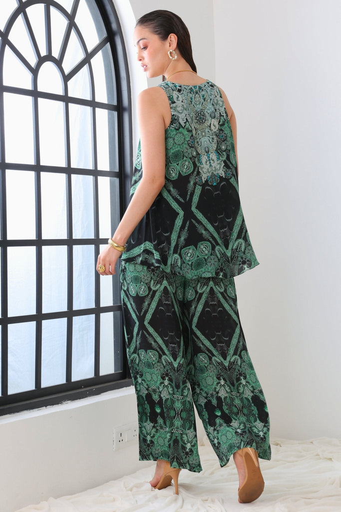 EMERALD OASIS TANK TOP - Czarina