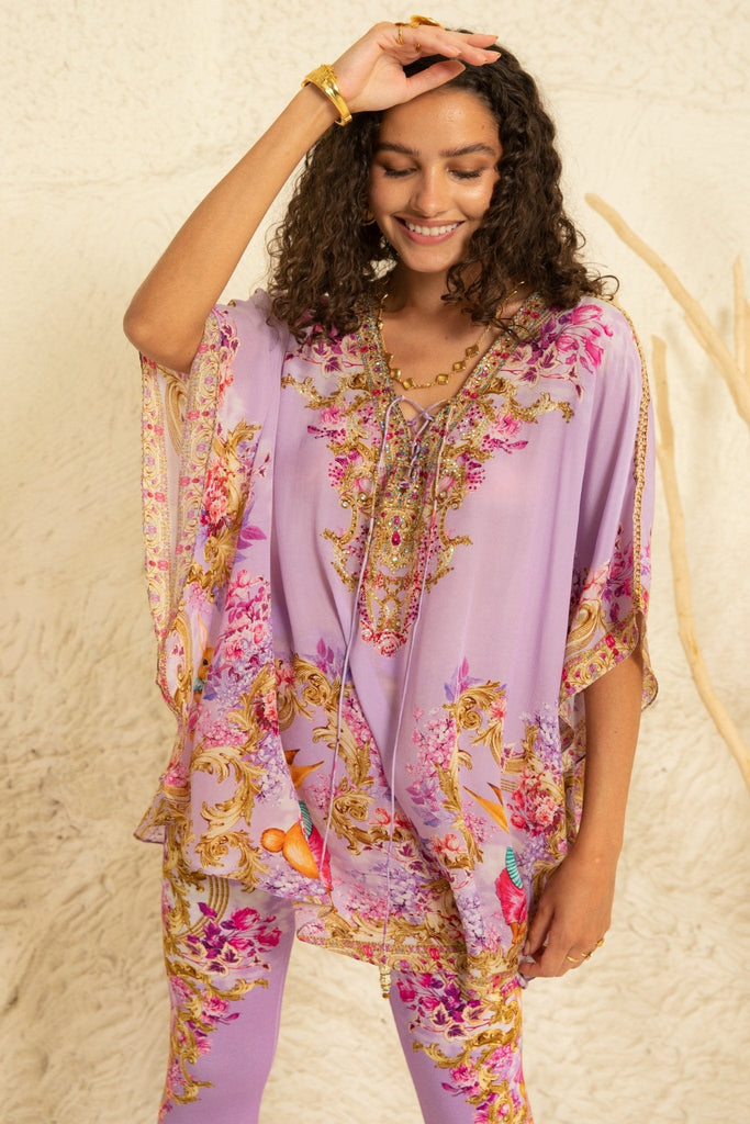 Lavender Hops Butterfly Top - Czarina
