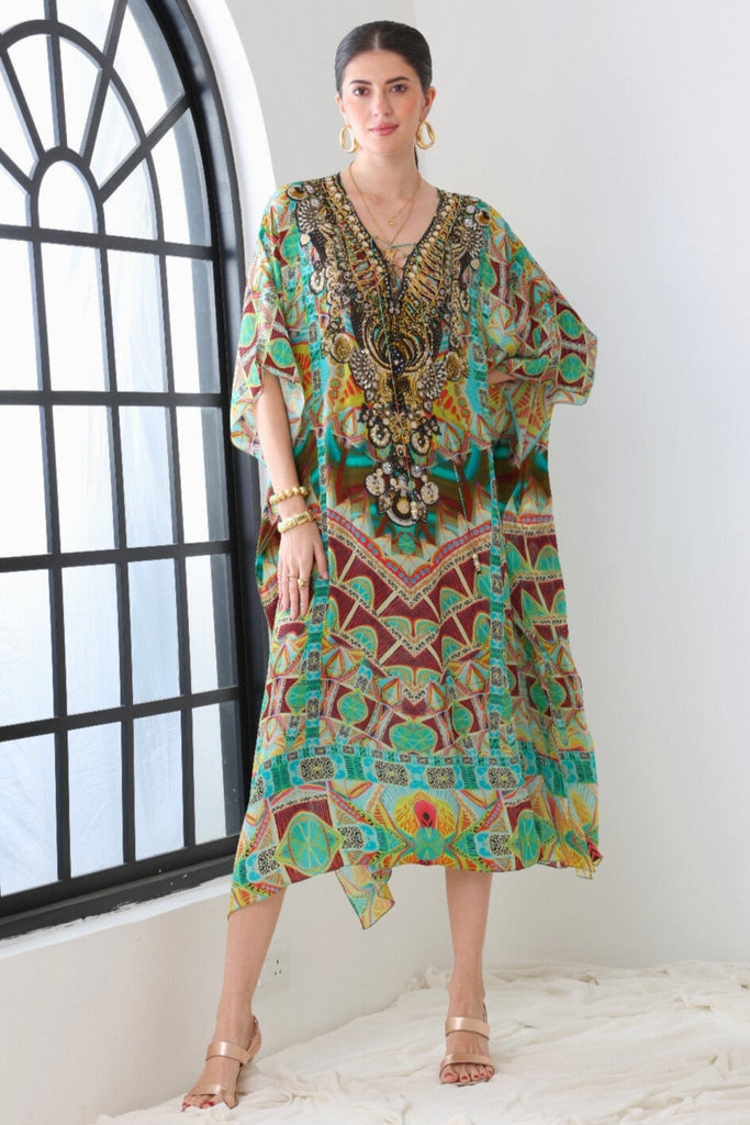 Lost In Laos Medium Kaftan - Czarina