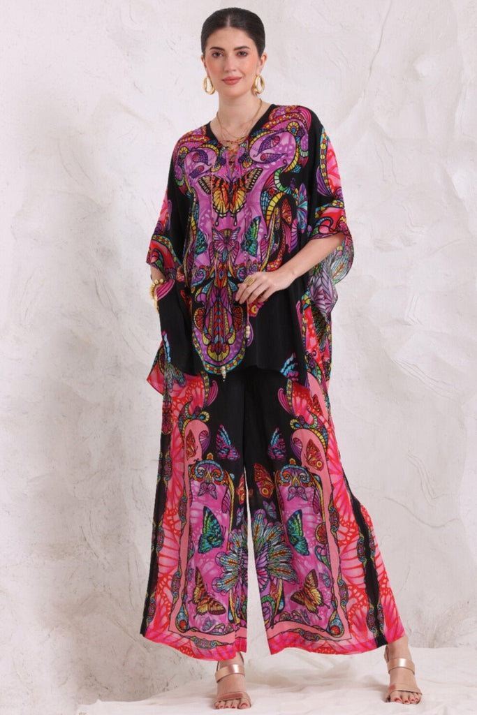 MIDNIGHT WINGS BUTTERFLY TOP - Czarina