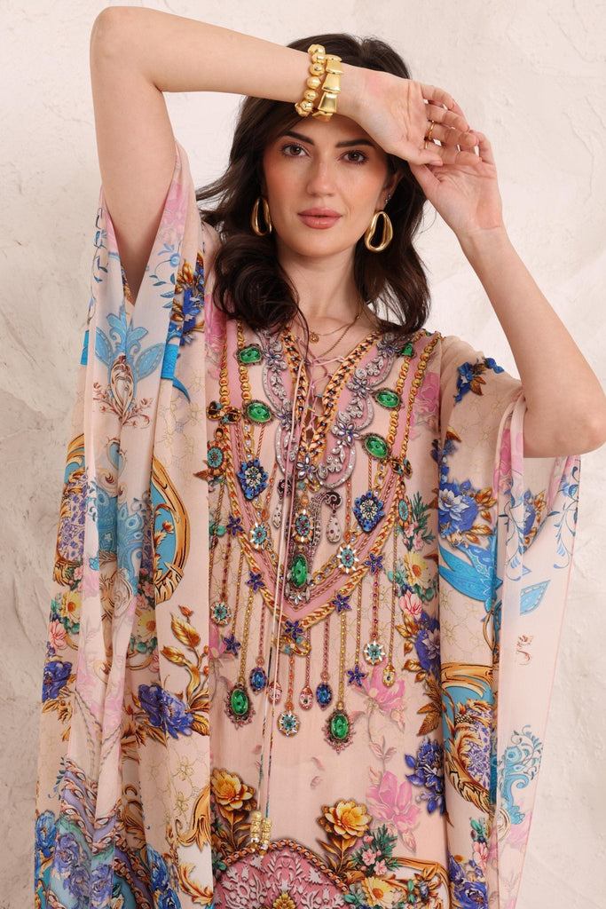 Peacock Dreams Medium Kaftan - Czarina
