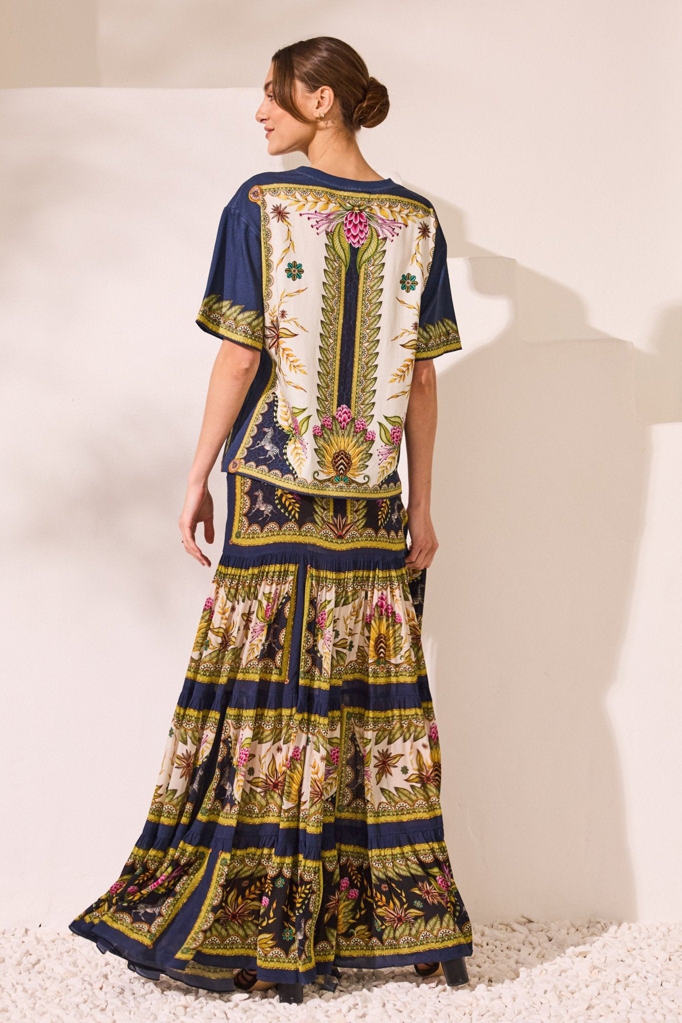 【PORTERNA】Bride Belted Long Skirt PORTERNA】Bride Belted Long Skirt (PORTERNA/スカート