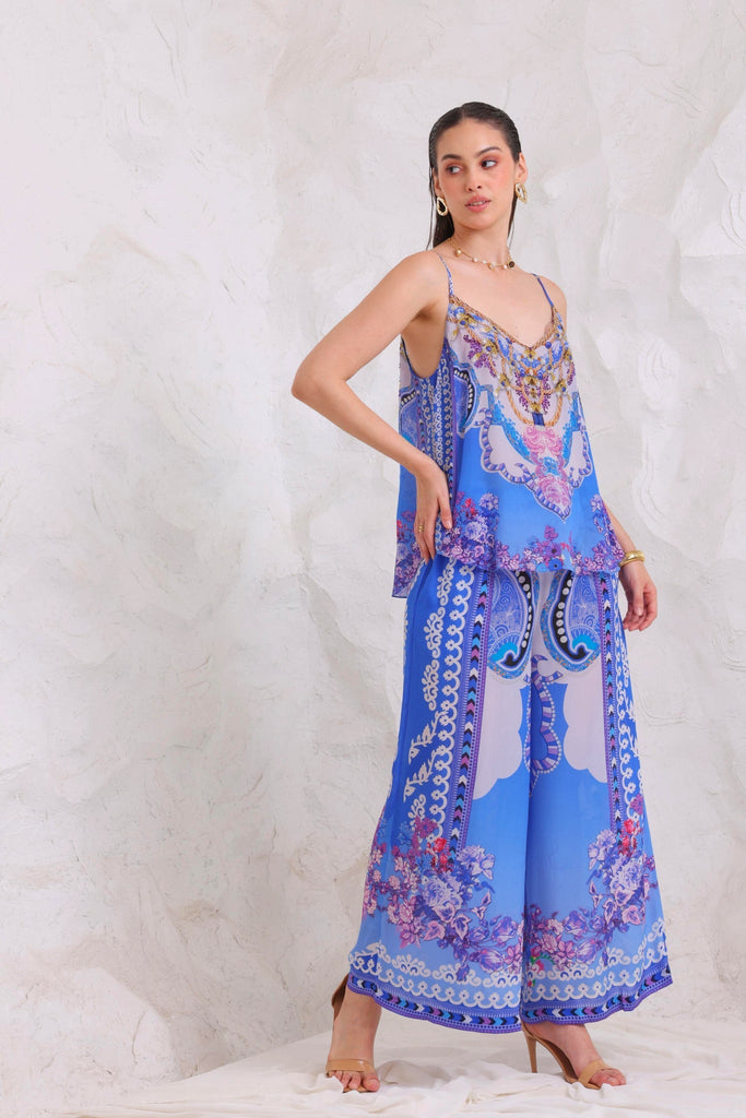 PURPLE PEARLS CAMI TOP - Czarina