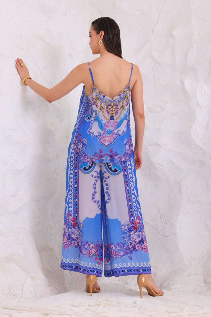 PURPLE PEARLS CAMI TOP - Czarina