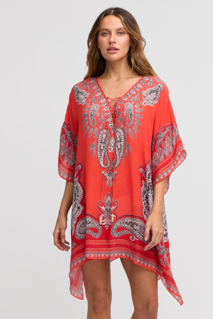 Spicy Margarita Kaftan Top - Czarina