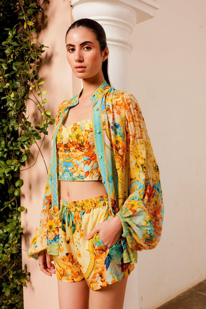 SUMMER GARDEN WOMEN'S SHIRT - Czarina