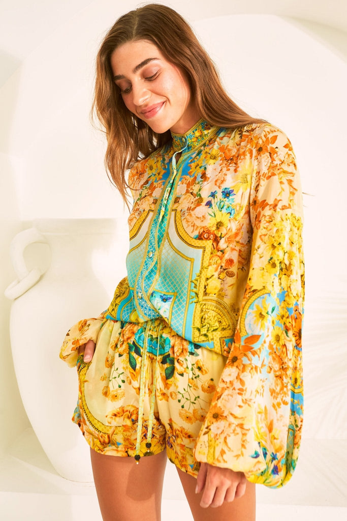 SUMMER GARDEN WOMEN'S SHIRT - Czarina