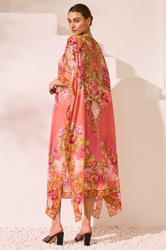 Summer In Pink Medium Kaftan - Czarina