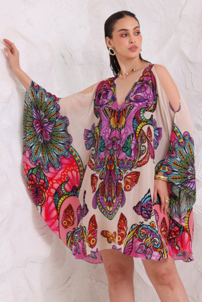 WINGS OF WONDER KAFTAN DRESS - Czarina