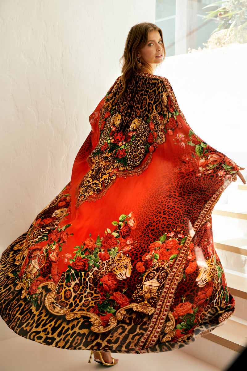 LEOPARDESS LONG CAPE – Czarina USA