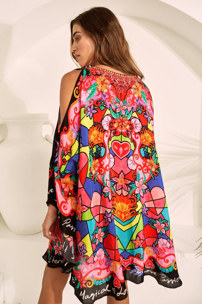 DREAMY CUPID KAFTAN DRESS - Czarina