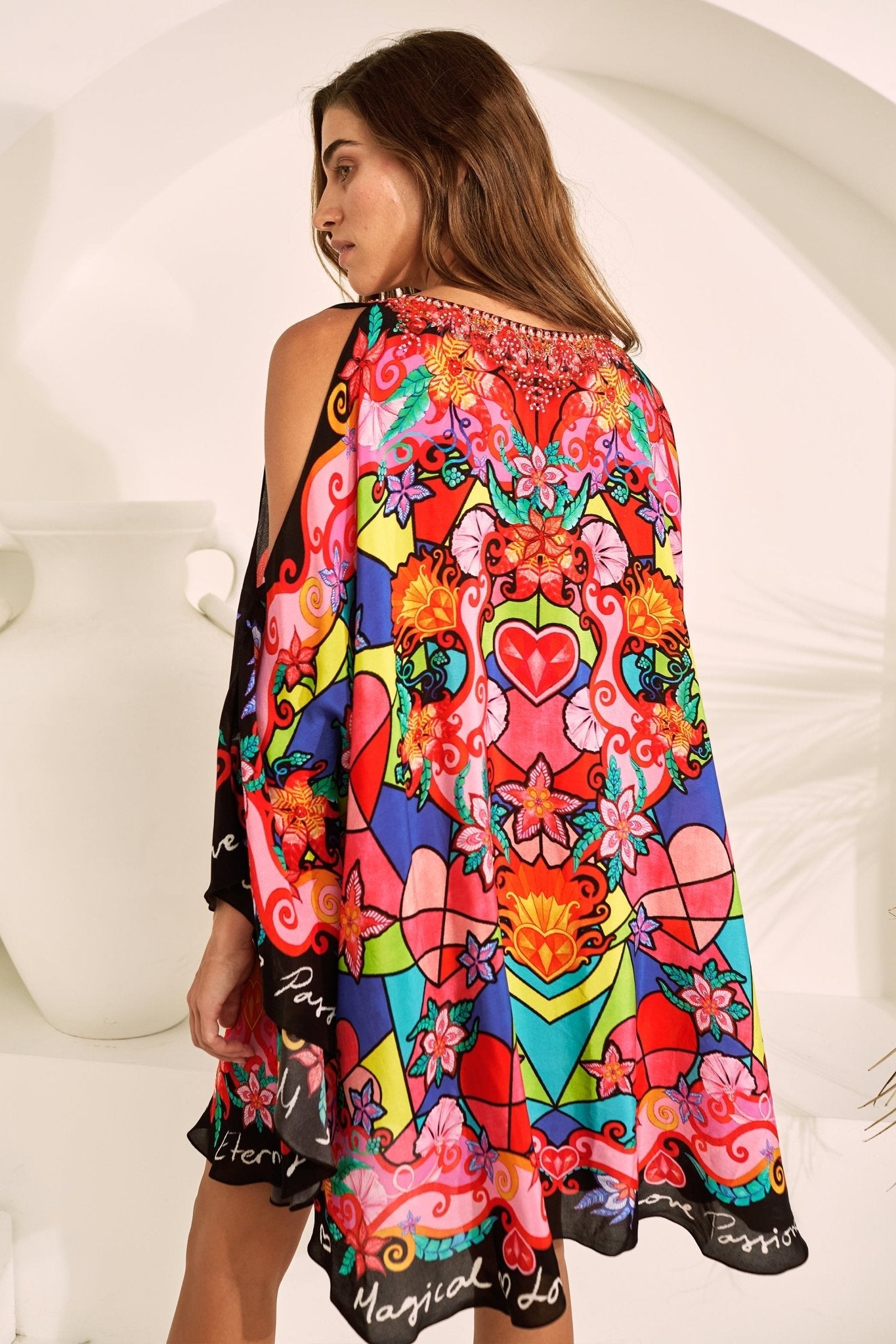 DREAMY CUPID KAFTAN DRESS – Czarina USA