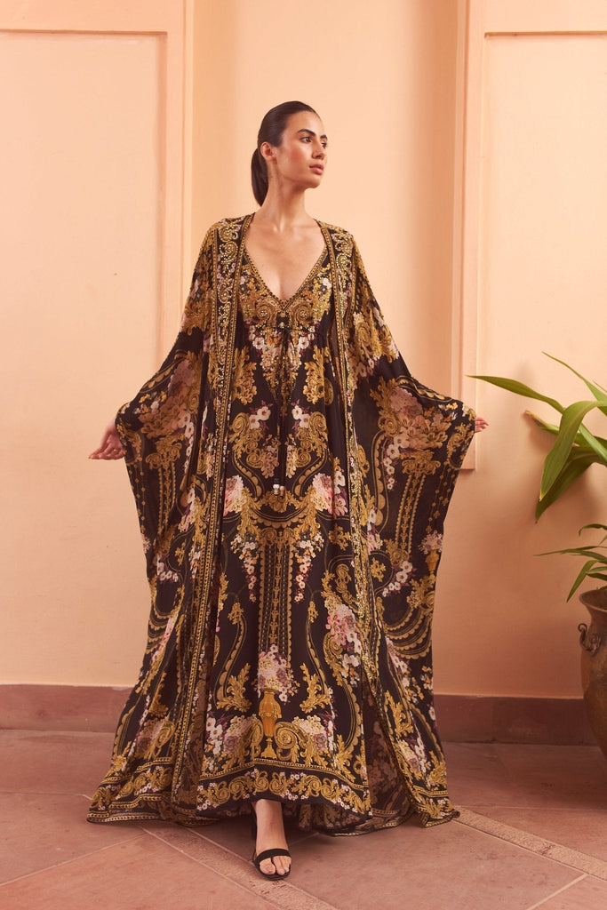 GOLDEN GIRL MAXI DRESS - Czarina