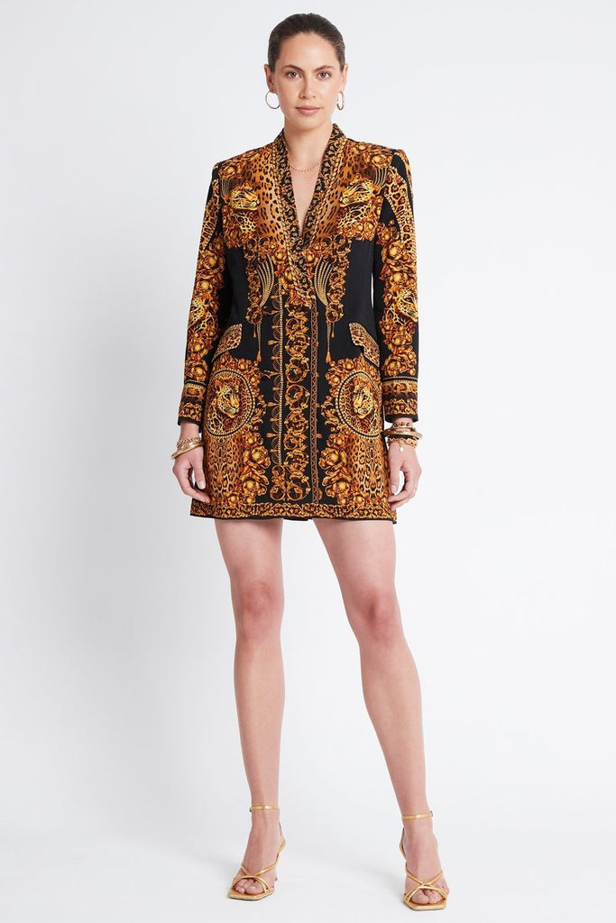 GOLDEN LADY BLAZER DRESS - Czarina