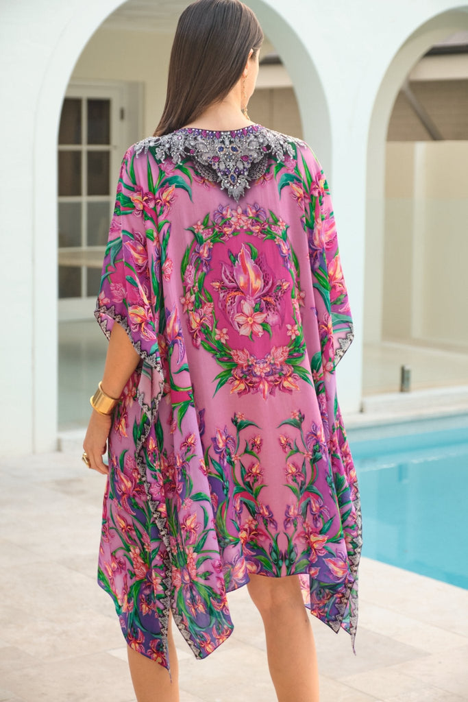 PINK RADIANCE SHORT KAFTAN - Czarina
