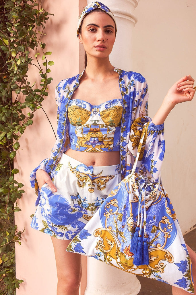 SANTORINI SUNRISE WOMEN'S SHIRT - Czarina